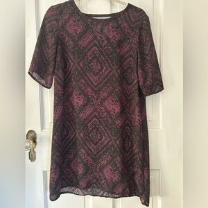 Urban Outfitters ‘Staring at Stars’ Black and Pink Paisley Mini Dress